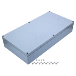 Carcasă: universală; X: 310mm; Y: 403mm; Z: 180mm; ALN; aluminiu; gri