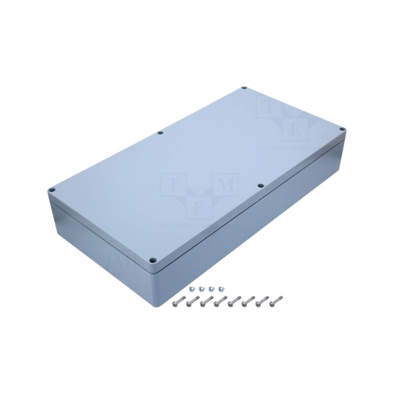 Carcasă: universală; X: 310mm; Y: 403mm; Z: 180mm; ALN; aluminiu; gri Carcasă: universală; X: 310mm; Y: 403mm; Z: 180mm; ALN; aluminiu; gri