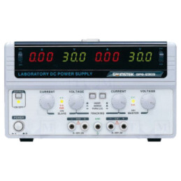 Alimentator: de laborator; liniar,multicanal; 0÷30VDC; 0÷3A; 0÷3A