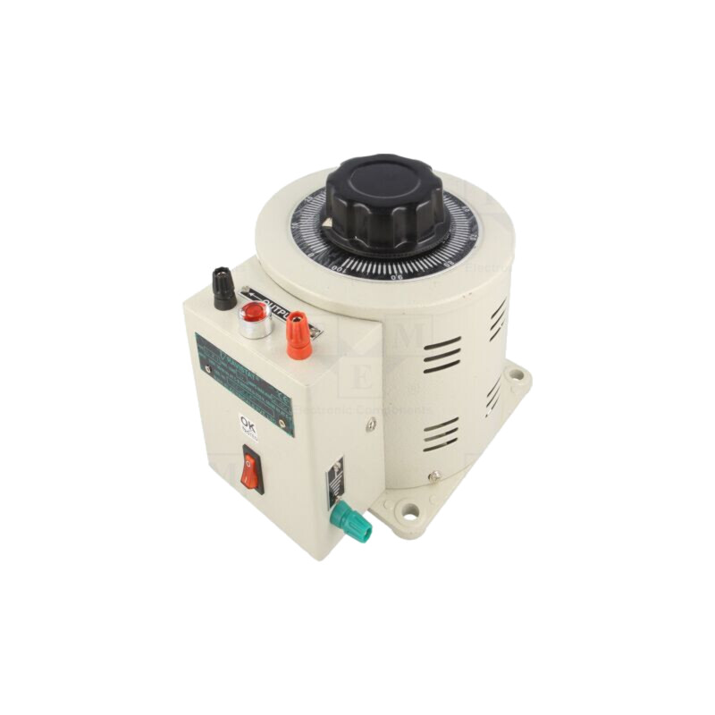 Autotransformator variabil; 230VAC; Uieş: 0÷260V; 6,5A; cu şurub