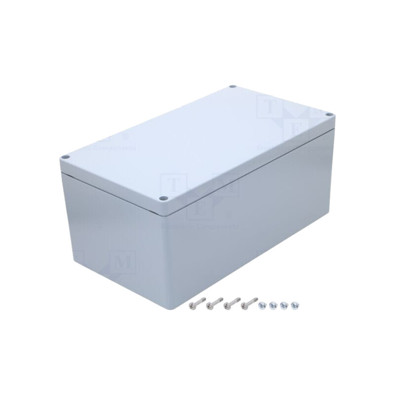 Carcasă: universală; X: 230mm; Y: 401mm; Z: 180mm; ALN; aluminiu; gri