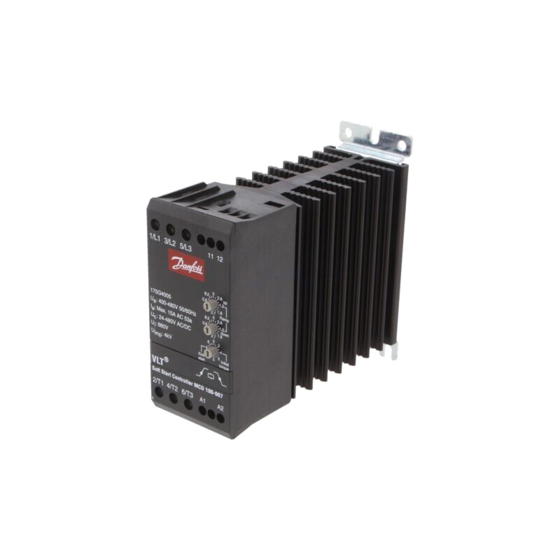 Modul: softstart; Ualim: 400÷480VAC; pentru şină DIN; 7,5kW; 15A