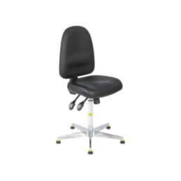 Scaun; ESD; Dim.şezut: 460x430mm; Dim.spătar: 440x510mm; 590÷840mm