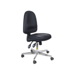 Scaun; ESD; Dim.şezut: 460x430mm; Dim.spătar: 440x510mm; 470÷600mm