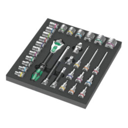 Set chei; 6-puncte,imbus,tubulară; 31buc.