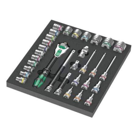 Set chei; 6-puncte,imbus,tubulară; 31buc.
