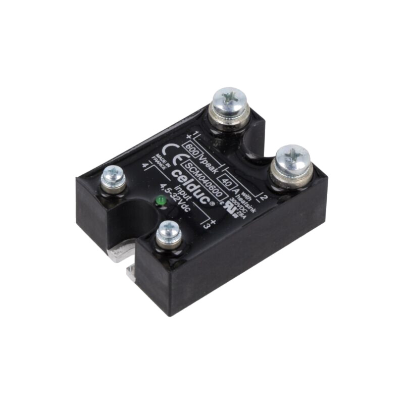 Releu: semiconductor; Ucom: 4,5÷32VDC; 40A; 2÷600VDC; SCM; -40÷90°C Releu: semiconductor; Ucom: 4,5÷32VDC; 40A; 2÷600VDC; SCM; -40÷90°C