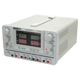Alimentator: de laborator; liniar,multicanal; 0÷30VDC; 0÷5A; 0÷5A