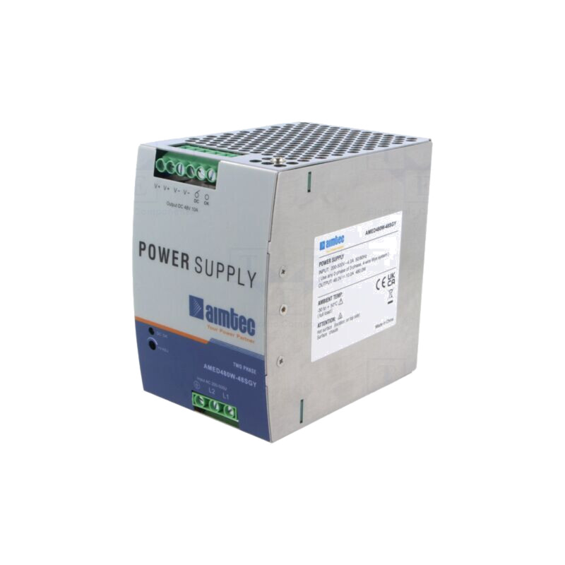 Alimentator: pulsatoriu; pentru şină DIN; 480W; 48VDC; 10A; 3kV