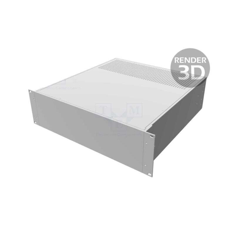 Carcasă: stand de montare; Standard: 19"; 3U; rack; Y: 457mm