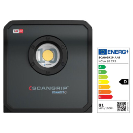 Lampă: de lucru; 6500K; IP54,IP65; SCANGRIP CONNECT; W: 292mm; 75W