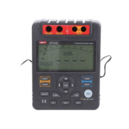 Aparat de măsură: rezistenţa de izolaţie; LCD; (9999); Ilum: da