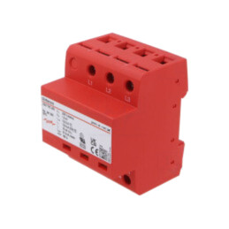 Limitator de supratensiuni; Tip 1+2; In 8/20us: 12,5kA; -40÷80°C