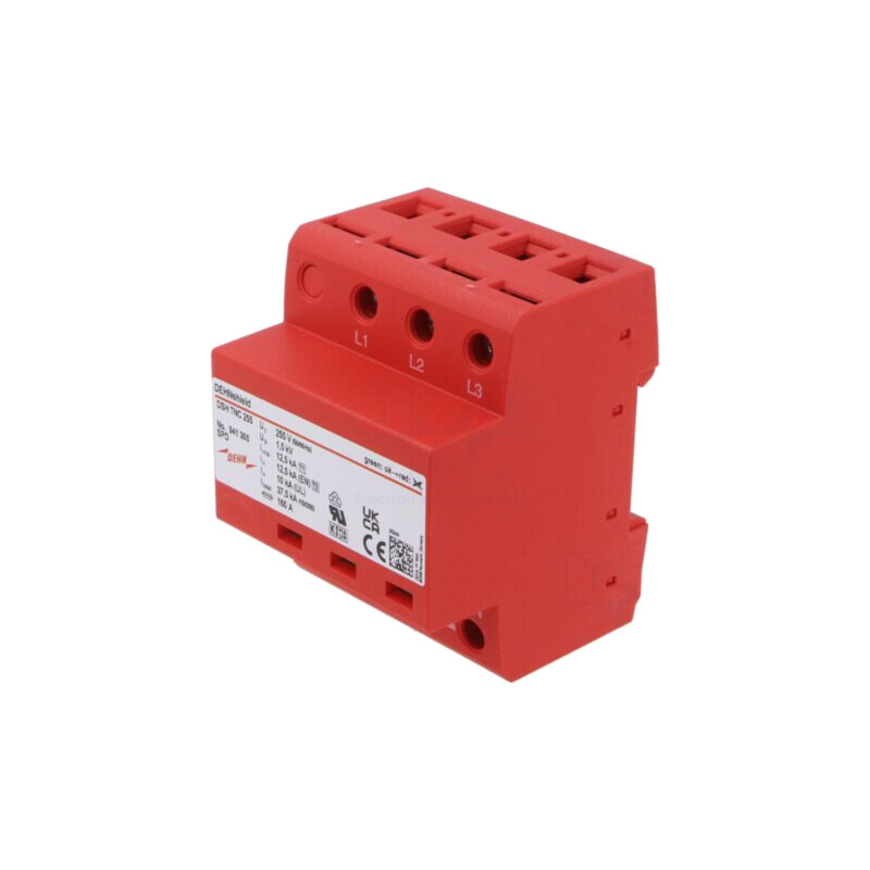 Limitator de supratensiuni; Tip 1+2; In 8/20us: 12,5kA; -40÷80°C