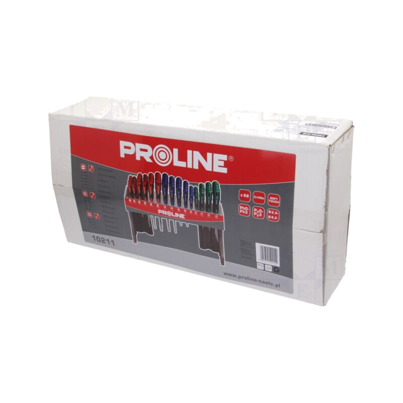 Kit: şurubelniţe; Phillips,Pozidriv®,plată; Kit: mâner; 68buc.