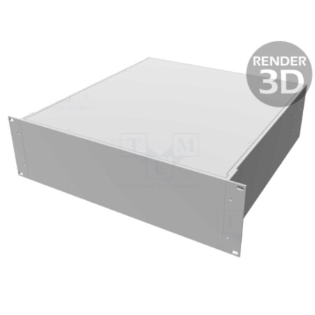Carcasă: stand de montare; Standard: 19"; 3U; rack; Y: 457mm