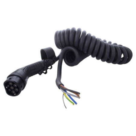 Cablu: eMobility; 1x0,5mm2,5x6mm2; 480V; 26,6kW; IP44; 4m; 32A