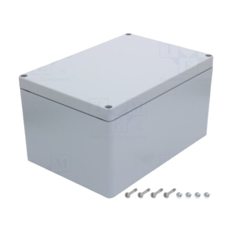 Carcasă: universală; X: 230mm; Y: 330mm; Z: 180mm; ALN; aluminiu; gri