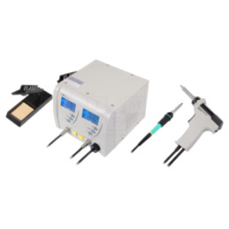 Staţie de lipit-dezlipit; 60W; 80W; 160÷480°C; 230VAC