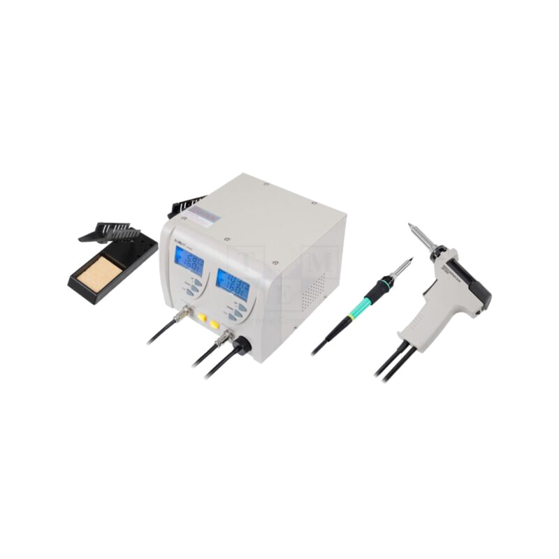 Staţie de lipit-dezlipit; 60W; 80W; 160÷480°C; 230VAC