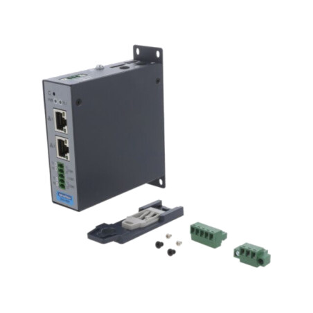 Poartă IIoT; Număr porturi: 4; 24VDC; pentru şină DIN; RJ45 x2