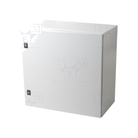Carcasă: montare pe perete; X: 600mm; Y: 600mm; Z: 300mm; oţel; gri