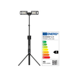 Lampă: de lucru; 6500K; IP30; 2500lm,5000lm; -10÷40°C; 18VDC; 45W