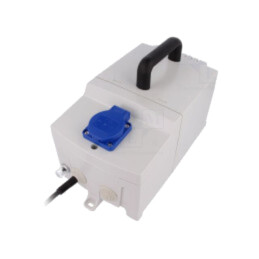 Transformator: siguranţă; 630VA; 230VAC; 230V; IP44; 146x272x178mm