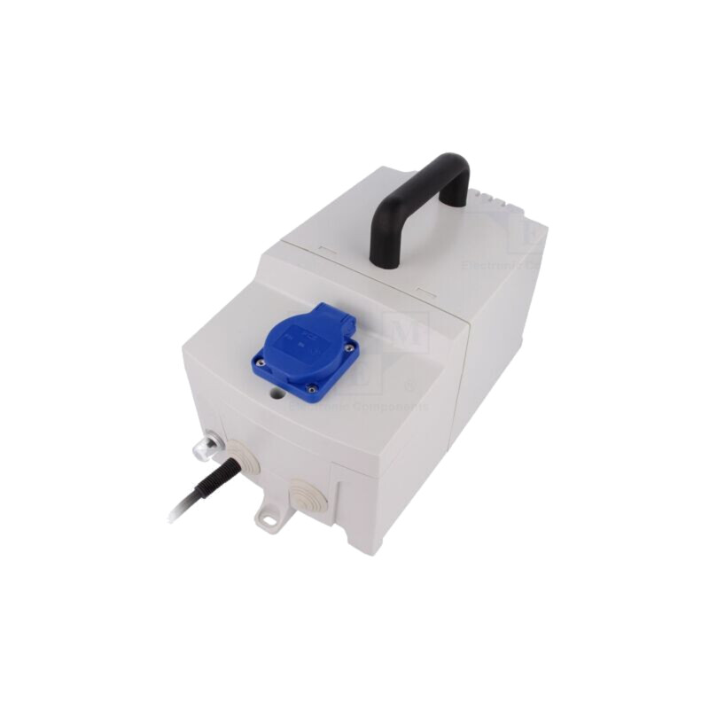 Transformator: siguranţă; 630VA; 230VAC; 230V; IP44; 146x272x178mm