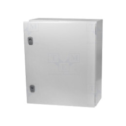 Carcasă: montare pe perete; X: 600mm; Y: 600mm; Z: 300mm; CS; oţel