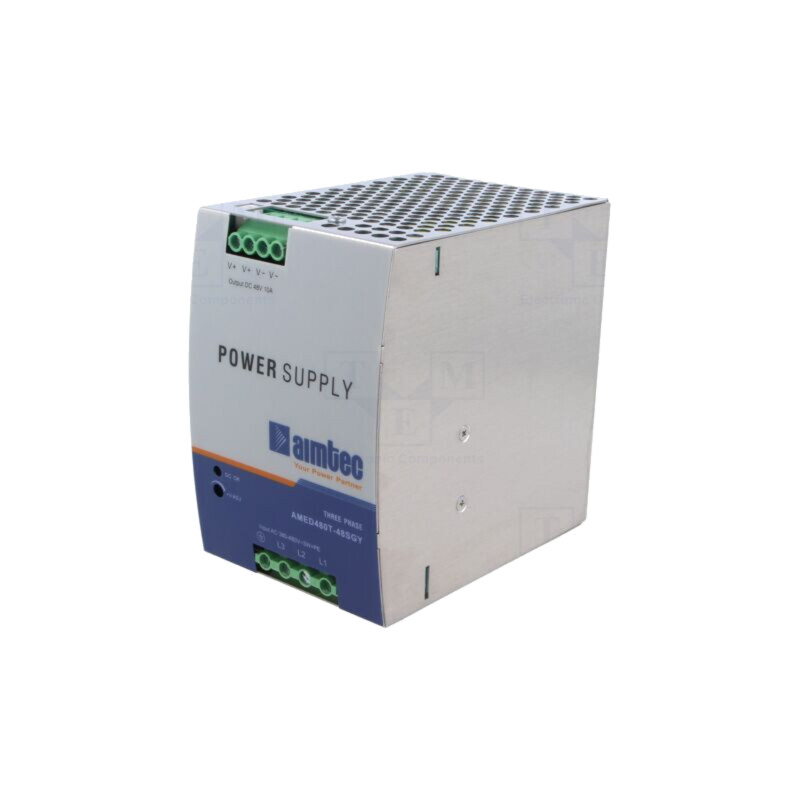 Alimentator: pulsatoriu; pentru şină DIN; 480W; 48VDC; 10A; 4,87kV Alimentator: pulsatoriu; pentru şină DIN; 480W; 48VDC; 10A; 4,87kV
