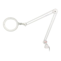 Lupă de masă; cu lumină de fundal; 3dpt; Ø175mm; Ø7"; 12W; 6000K