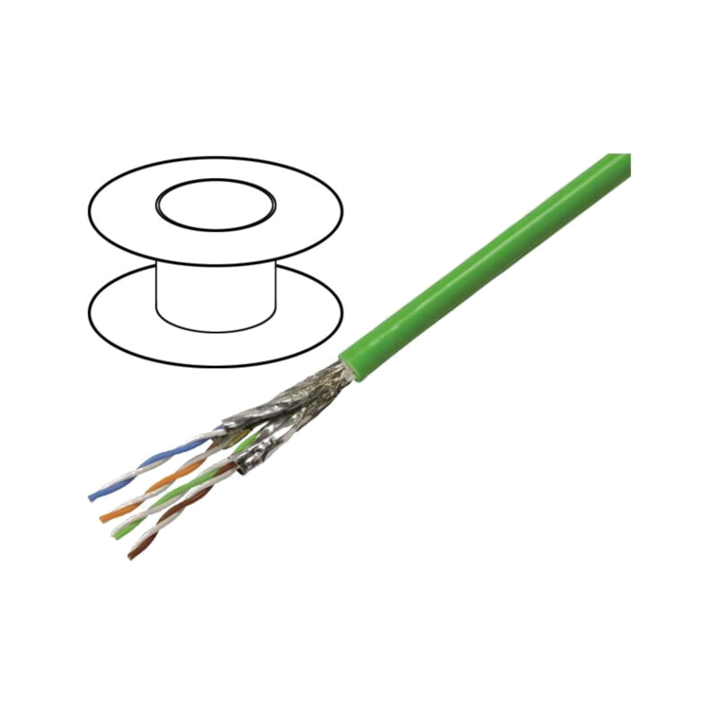 Cablu; S/FTP; 4x2x23AWG; Ethernet industrial,PROFINET; 6a; litat Cablu; S/FTP; 4x2x23AWG; Ethernet industrial,PROFINET; 6a; litat