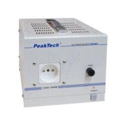 Alimentator: de laborator; AC,canal unic; 230VAC; 0÷2,5A; 500W