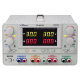 Alimentator: de laborator; liniar,multicanal; 0÷30VDC; 0÷3A; 0÷3A