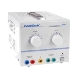 Alimentator: de laborator; AC/DC,reglabil,multicanal; 1÷15VDC