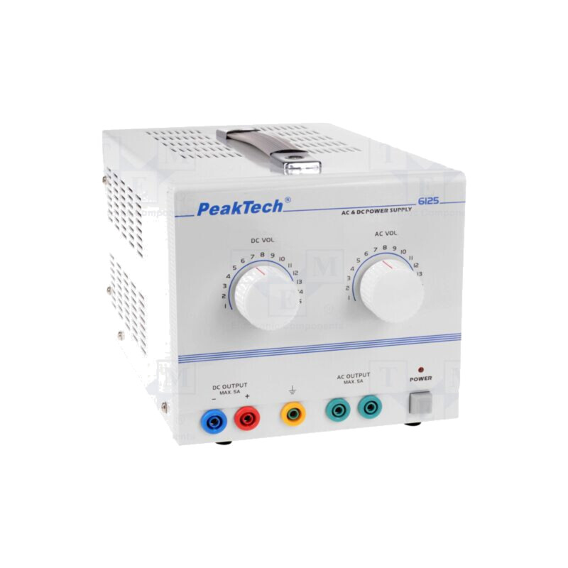 Alimentator: de laborator; AC/DC,reglabil,multicanal; 1÷15VDC