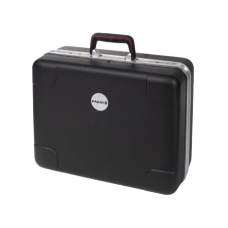Valijoară; pt.unelte; cu roţi; neagră; X-ABS; 25l