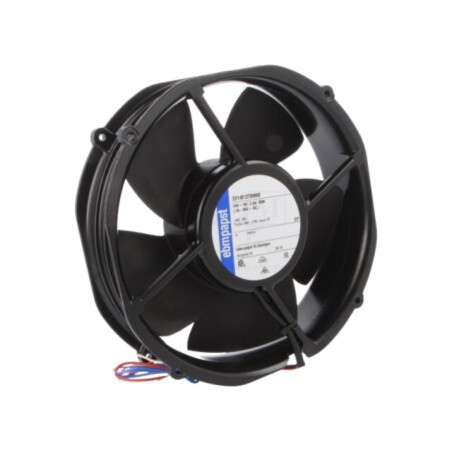 Ventilator: DC; axial; 24VDC; Ø197x50mm; 940m3/h; 66dBA; bilă