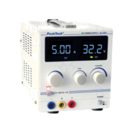 Alimentator: de laborator; canal unic,liniar,reglabil; 0÷30VDC