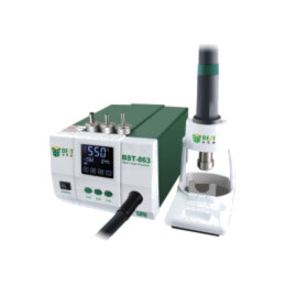 Staţie cu aer cald; digitală,panou tactil; 1200W; 100÷550°C