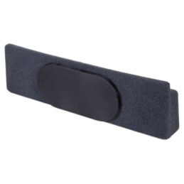 Carcasă difuzor; MDF; melanj negru; ţesătură; 200mm; Porsche; 16l
