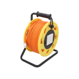 Cablu; S/FTP; 7a; sârmă; Cu; LSZH; portocalie; 90m; Øcablu: 8,2mm