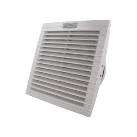 Ventilator: DC; axial; 24VDC; 255m3/h; 61dBA; bilă; IP54; RAL 7035