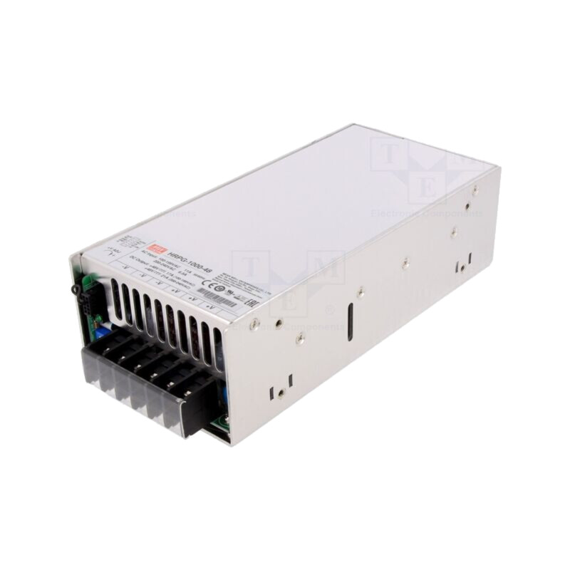 Alimentator: pulsatoriu; pt.încastrare,modulară; 1000W; 48VDC Alimentator: pulsatoriu; pt.încastrare,modulară; 1000W; 48VDC