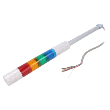 Semnalizator: coloană de semnalizare; LED; 24VDC; IP54; LR; ABS