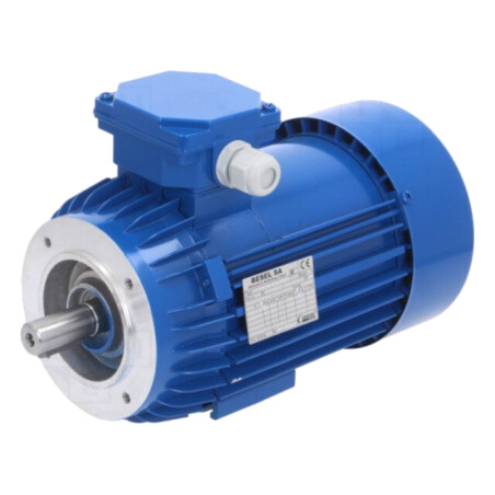 Motor: AC; 3-fazat; 0,75kW; 230/400VAC; 1430rot./min; IP54; colier