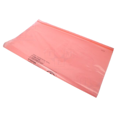 Pungă de protecţie; ESD; L: 610mm; W: 508mm; Thk: 75um; 100buc; roz
