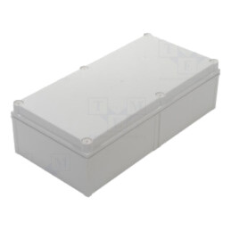 Carcasă: universală; X: 300mm; Y: 600mm; Z: 170mm; QUICK; gri; IK08