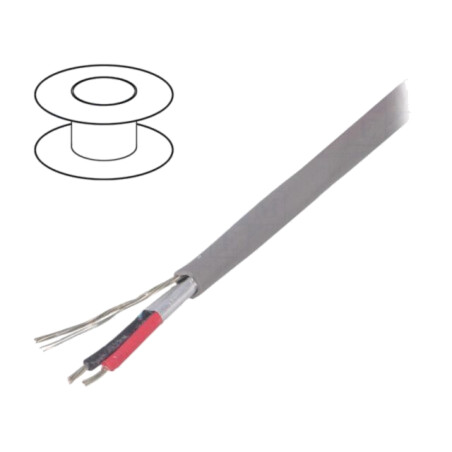 Cablu; Alpha Essential C&C; 4x22AWG; ecranat,folie Al-PET; PVC